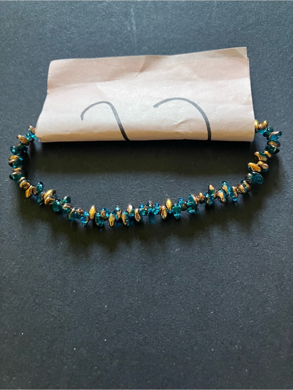 #22 handmade Swarovski bracelet